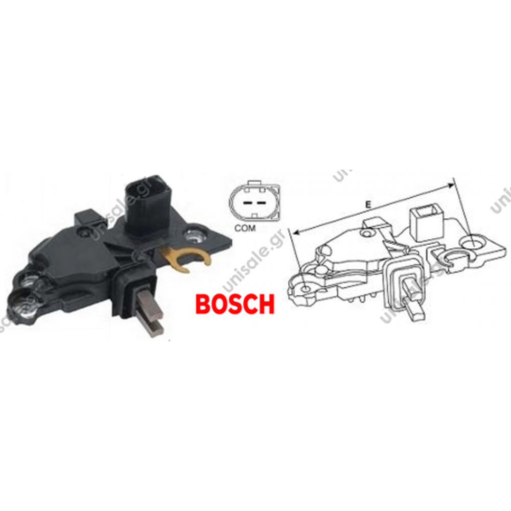 31975 BOSCH Regulator BOSCH BR14-H0 0124515.... [L-DFM] @ F00M144151 ...